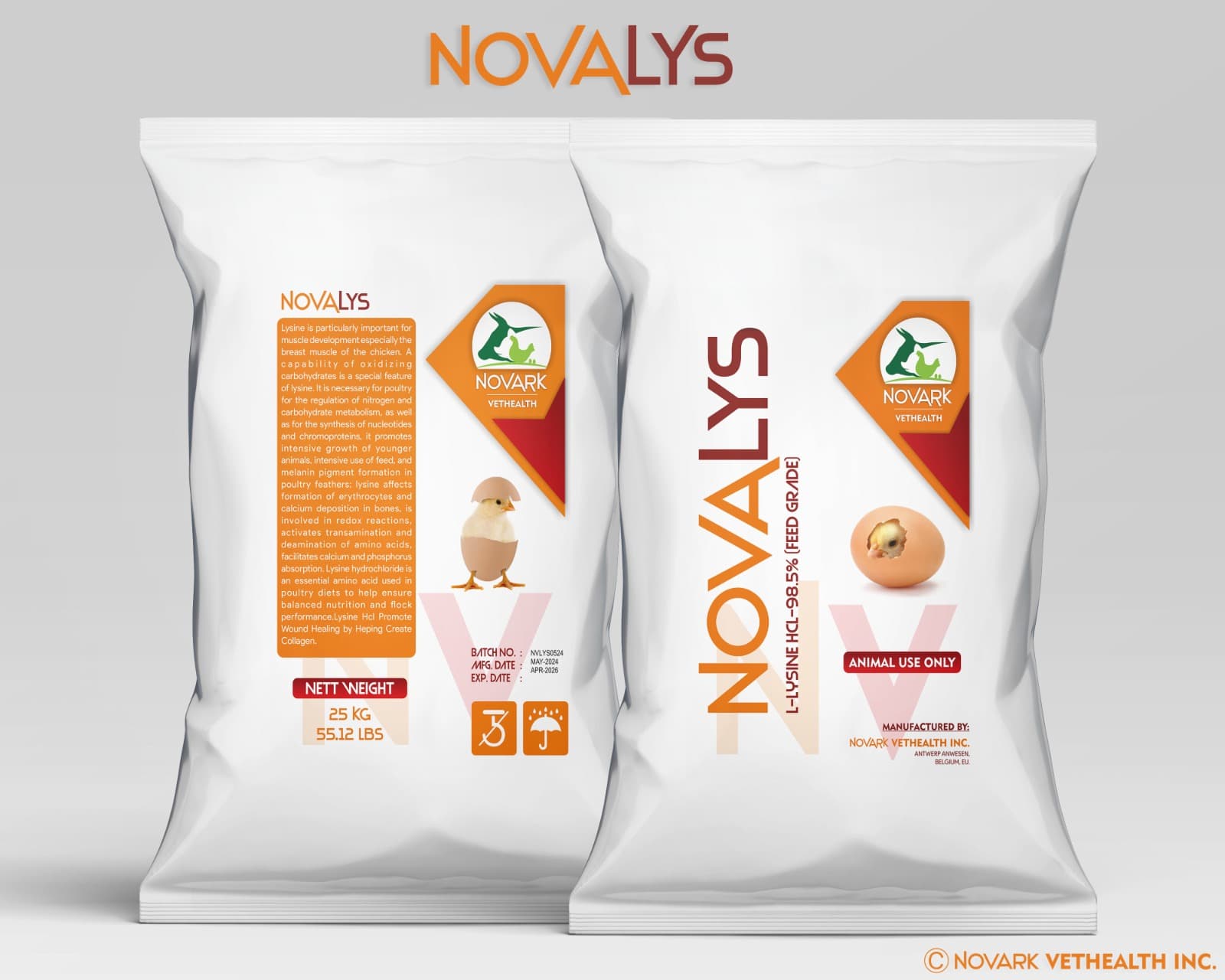 Novalys-L Lysine HCl 98.5%